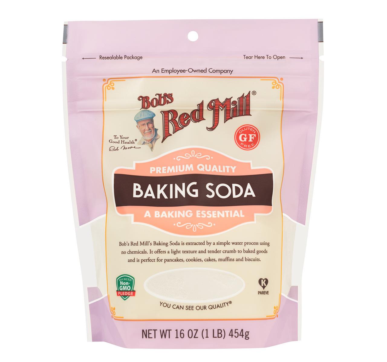 Baking Soda, Gluten Free 4/16oz