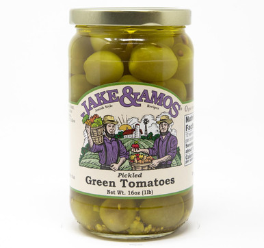 Pickled Green Tomatoes 12/16oz