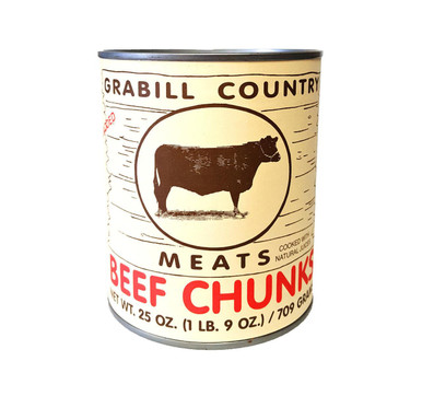 Beef Chunks 12/25oz