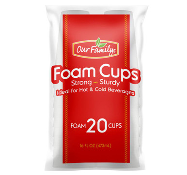 20 oz. Foam Cup - FOAM20