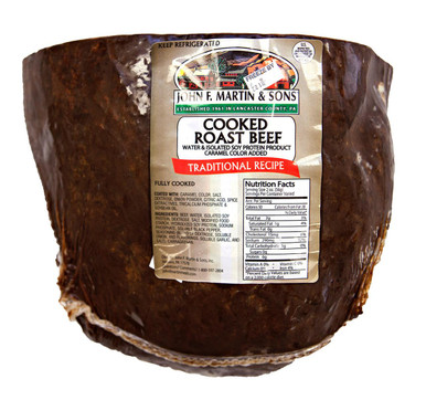 John F Martin Roast Beef 2/8lb