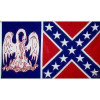 Louisiana Rebel Flag 3 X 5 ft. Standard Louisiana Battle Blue