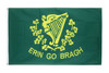 Erin Go Bragh Flag - Irish Harp 3x5 ft. Economical