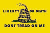 Liberty or Death Gold Flag - Economical