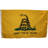 Gadsden Flag Don't Tread On Me Cotton 3x5 ft