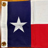 Texas Flag - Cotton - 12x18 inch with grommets Bonus Lapel Pin