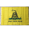 Gadsden Flag, Don't Tread On Me Nylon Embroidered Flag 3x5 ft.