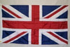 United Kingdom UK Flag, Union Jack Flag Nylon Embroidered 8 x 12 ft.