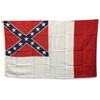 3rd National Confederate Flag 2ply Nylon Outdoor 3x5,4x6,5x8,6x10 and up