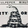 Don't Tread on Me White - Culpeper Minutemen Flag - Economical