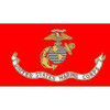 USMC Marine Flag - Nylon Printed - EGA With Grommets