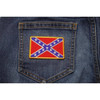 Rebel Flag Patch - Confederate Battle Flag Patch - 2 x 3 inch