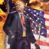 Donald Trump Tank Flag 3x5 ft Economical