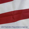 3x5 American Flag poly-cotton Made in USA