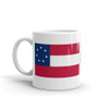 First Confederate 7 Stars and Bars Mug