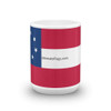 First Confederate 7 Stars and Bars Mug