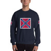 Confederate Battle Flag Unisex Sweatshirt Rebel Flag Shirt