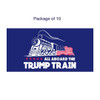 All Aboard the Trump Train Bumper Sticker