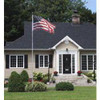 Colonial Sectional Flag Pole Kit - 18 ft Aluminum Made in America