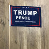 Trump Pence MAGA Flag - Blue Background - 100D Rough Tex