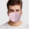 Pink Checkered Preventative Face Mask