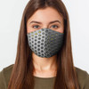Gray Hex Preventative Face Mask