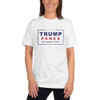 Trump Pence Keep America First Flag T-Shirt Made in USA