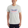 Trump Pence Keep America First Flag T-Shirt Made in USA