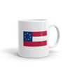First (1st) National Confederate 7 Star Flag Mug-1