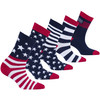 Kids USA Flag Patriot Socks