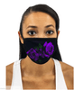 Red Roses Face Mask With Filter Pocket