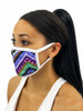 Colorful Aztec Face Mask With Filter Pocket