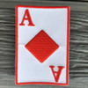 Ace Card 2x3 inch- Iron on Patch