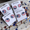 American Flag Earrings 4th of July