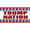 Trump Nation Flag Red White and Blue - Made in USA