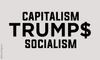 Capitalism Trumps Socialism Flag - Made in USA