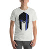 Thin Blue Line Spartan Short-Sleeve Unisex T-Shirt