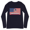 American Patriot Defending Our Constitution Unisex Long Sleeve Tee