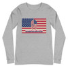 American Patriot Defending Our Constitution Unisex Long Sleeve Tee