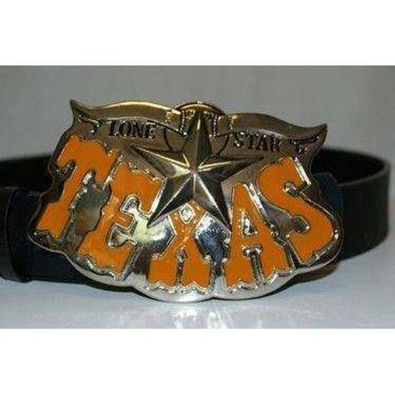 Texas Ranger Gold-Tone Belt Buckle