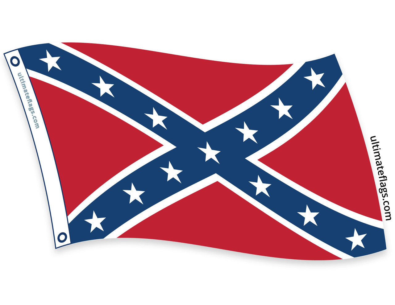 Rebel Flag - Confederate Flag Nylon Printed