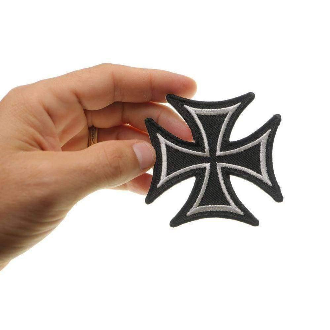 Biker Cross Patch Iron Cross Patch