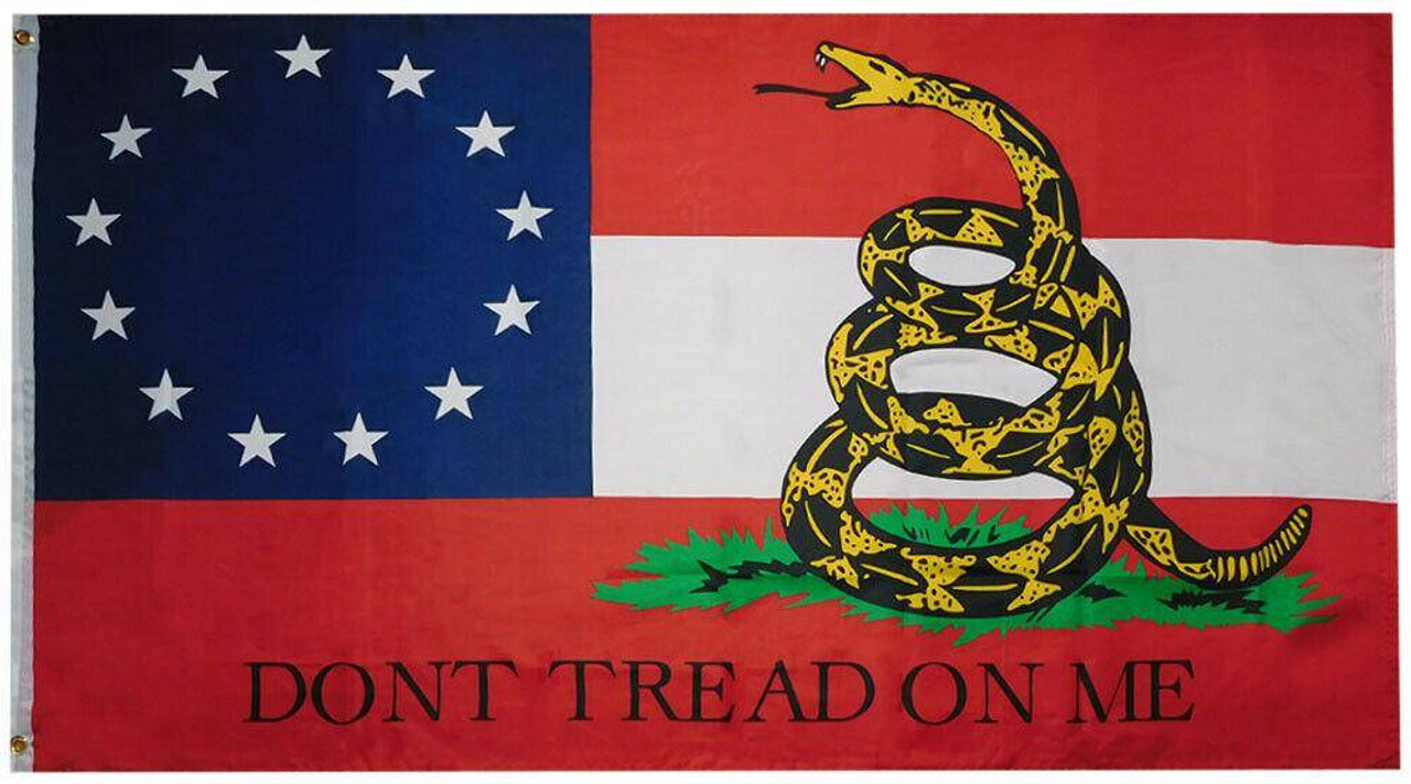 3x5 13 First National Gadsden Don't Tread On Me Flag