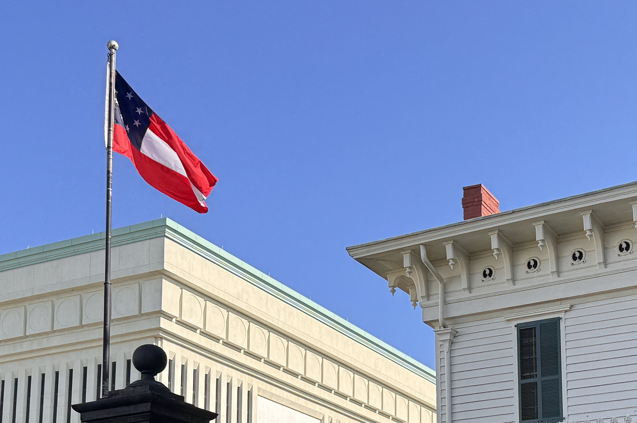 First National Confederate Flag