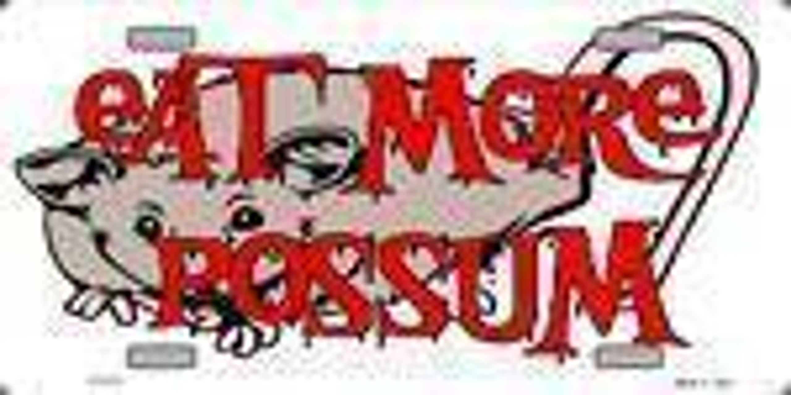 Buy Possum My Favorite White Meat License Plate For Sale buy-possum-my-favorite-white-meat-license-plate-for-sale