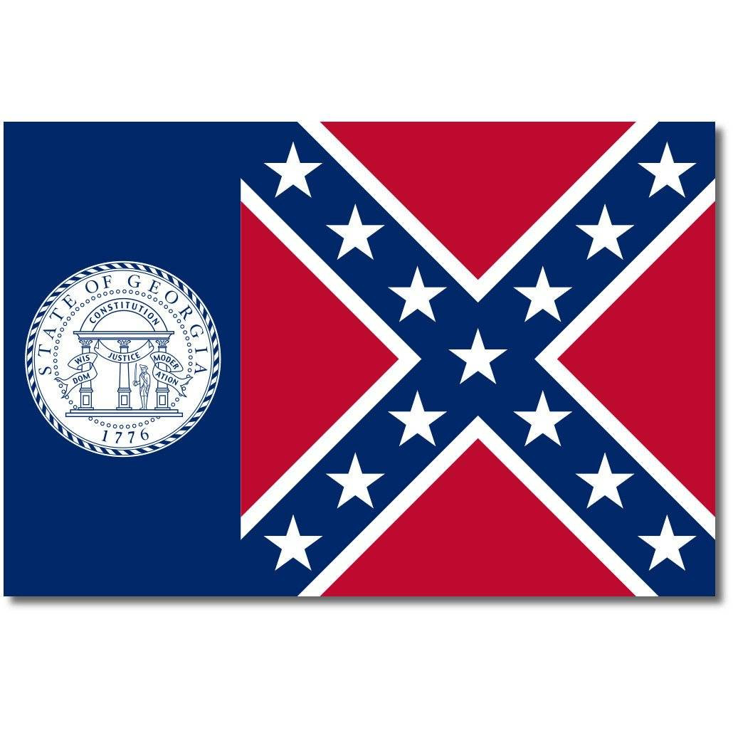 Buy State Of Georgia Flag 4 X 6 Ft For Sale old 