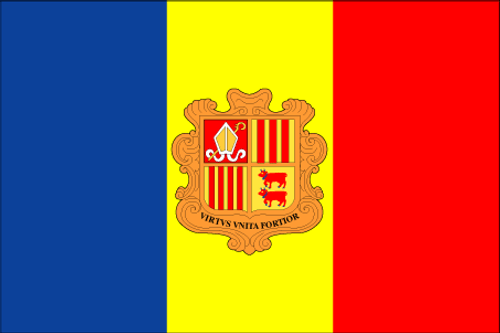 Andorra Flag - Economical