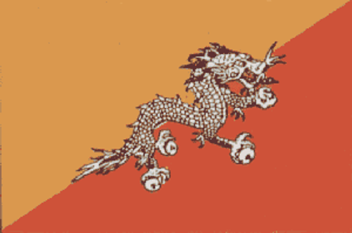 Bhutan Flag 3x5 ft. Standard