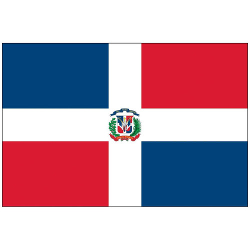 Dominican Republic Flag 3x5 ft. Economical