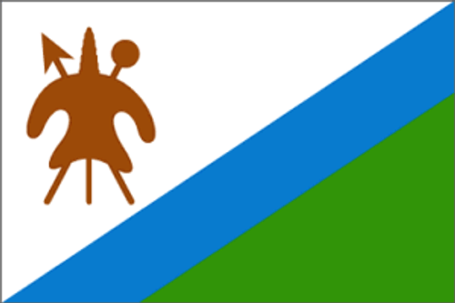 Old Lesotho Flag 1987 3x5 ft. Economical